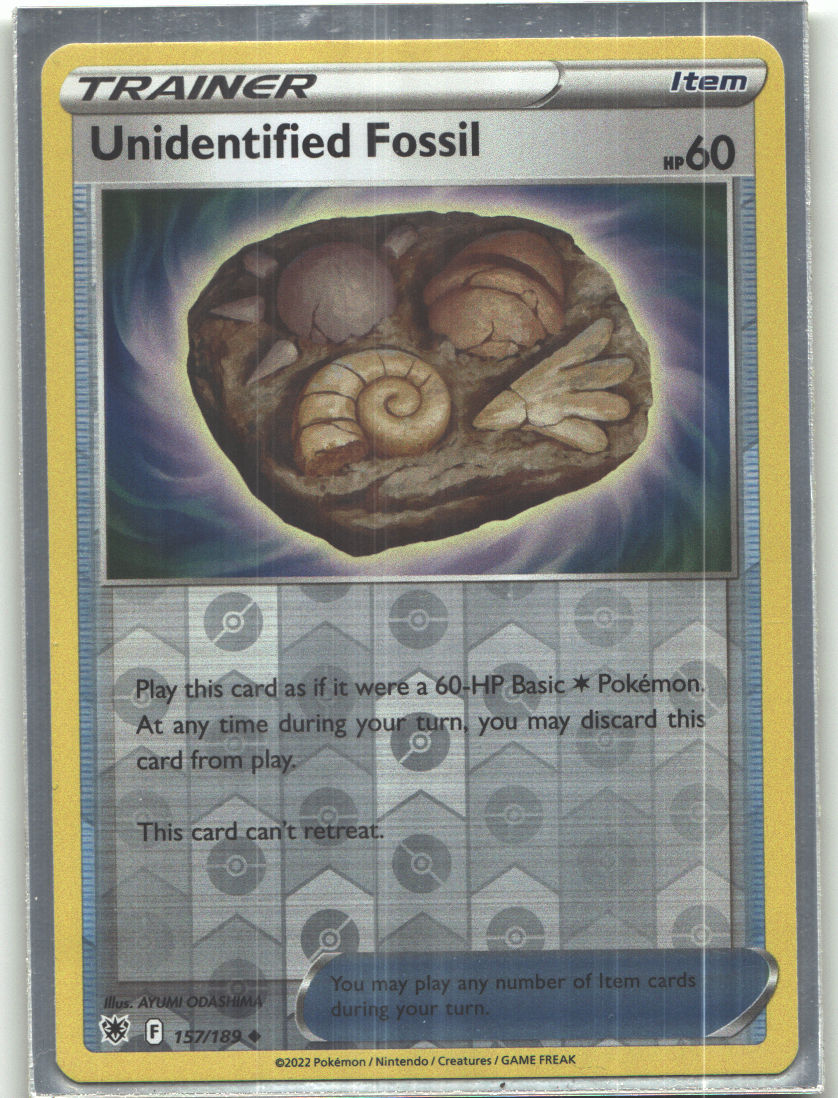 Unidentified Fossil