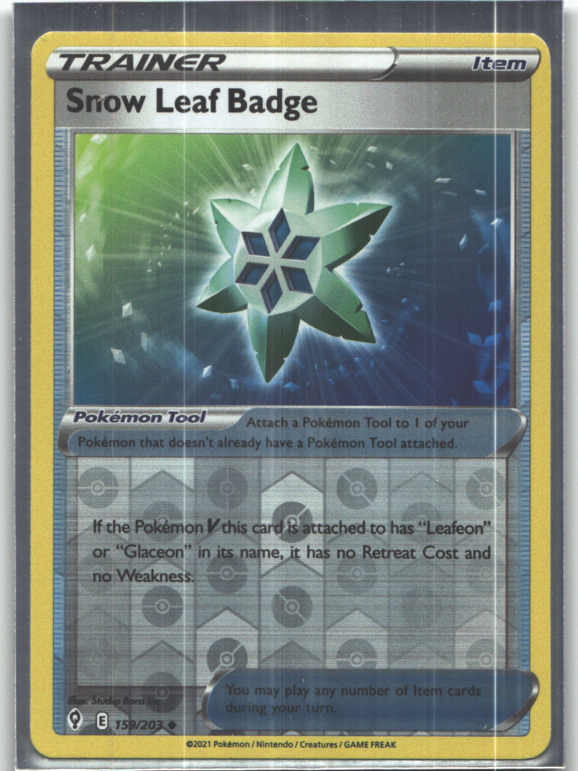 Snow Leaf Badge