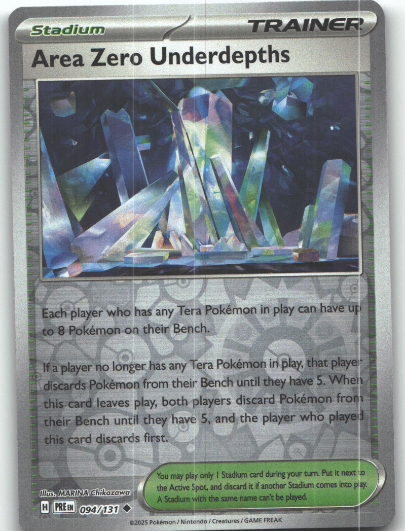 Area Zero Underdepths
