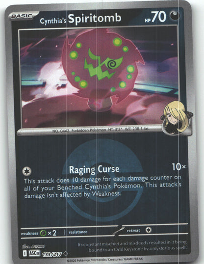 Cynthia's Spiritomb - 133/217 (Poke Ball)