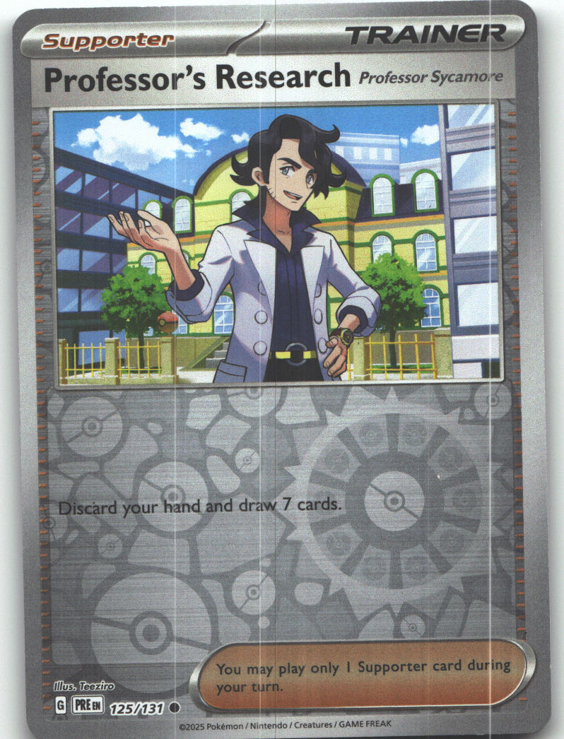 Professor's Research [Professor Sycamore]