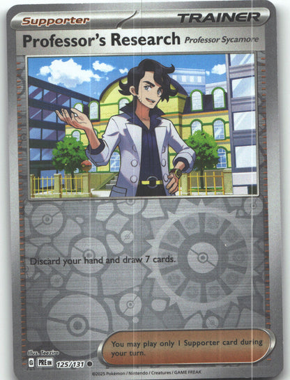 Professor's Research [Professor Sycamore]