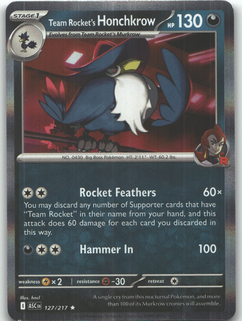 Team Rocket's Honchkrow