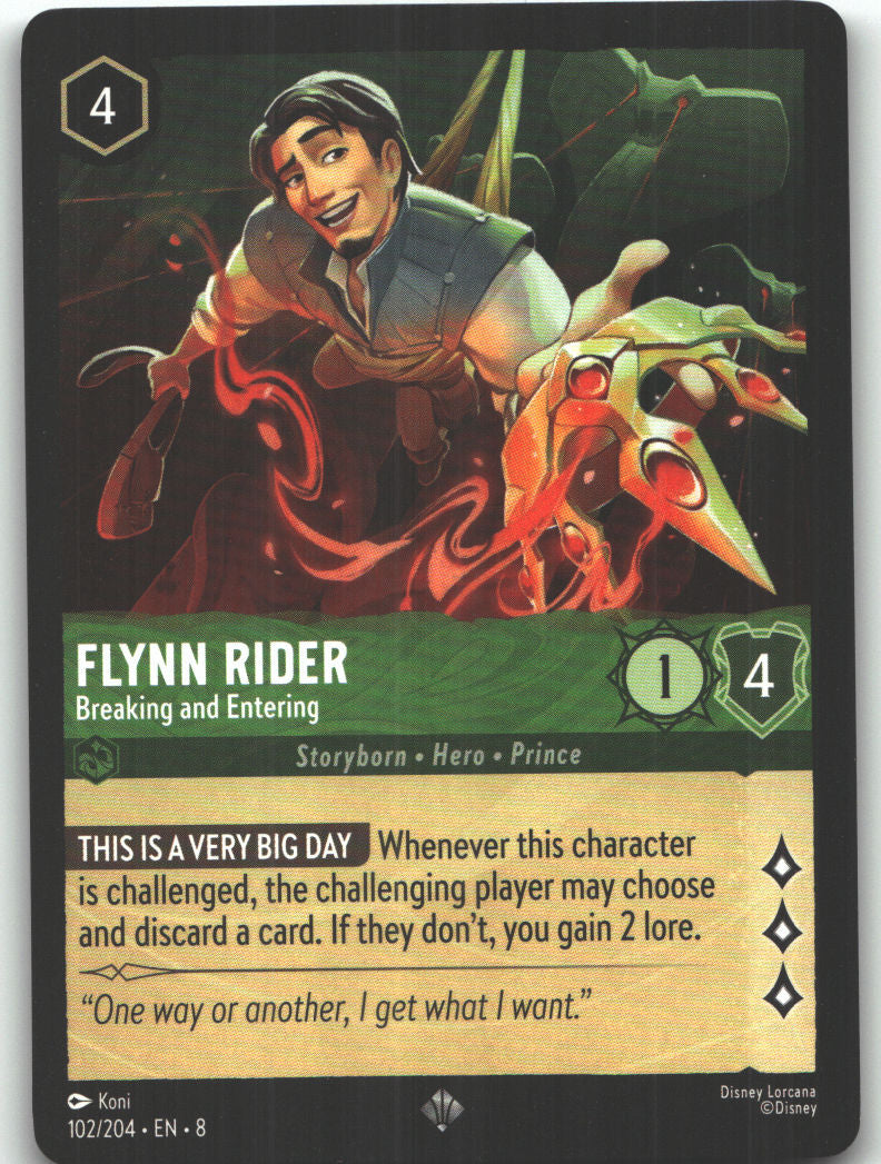 Flynn Rider - Breaking and Entering
