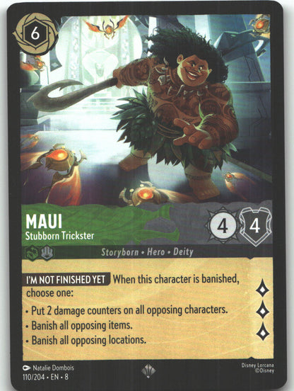 Maui - Stubborn Trickster