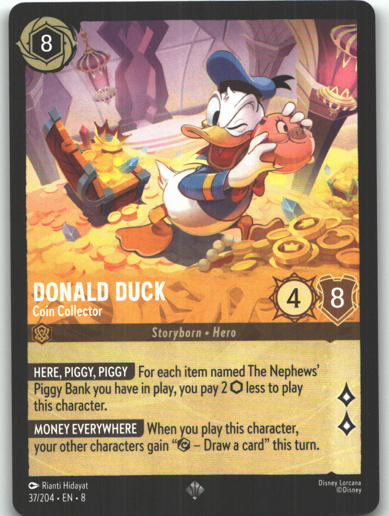 Donald Duck - Coin Collector