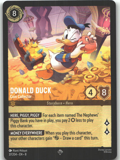 Donald Duck - Coin Collector