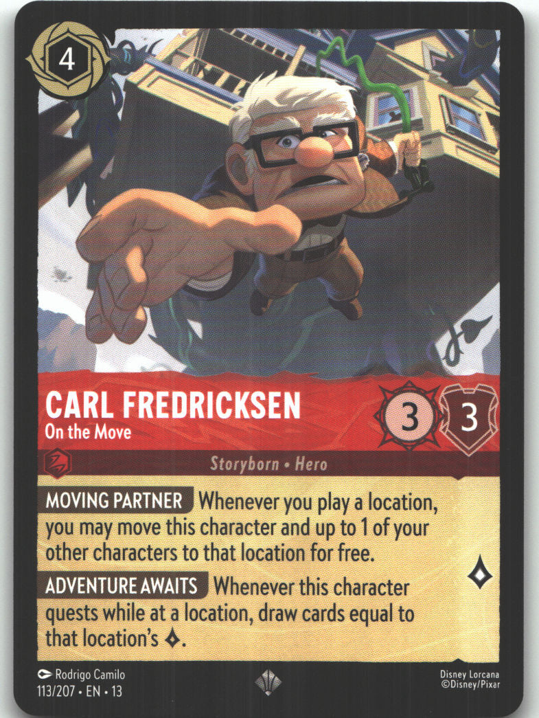 Carl Fredricksen - On the Move