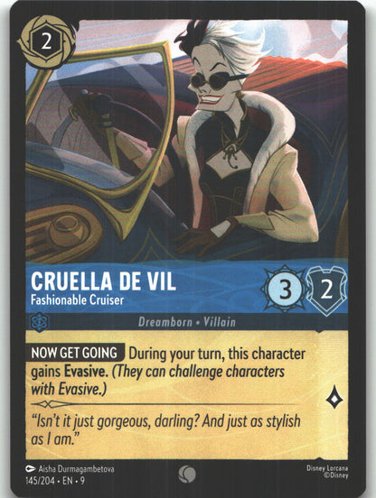 Cruella De Vil - Fashionable Cruiser