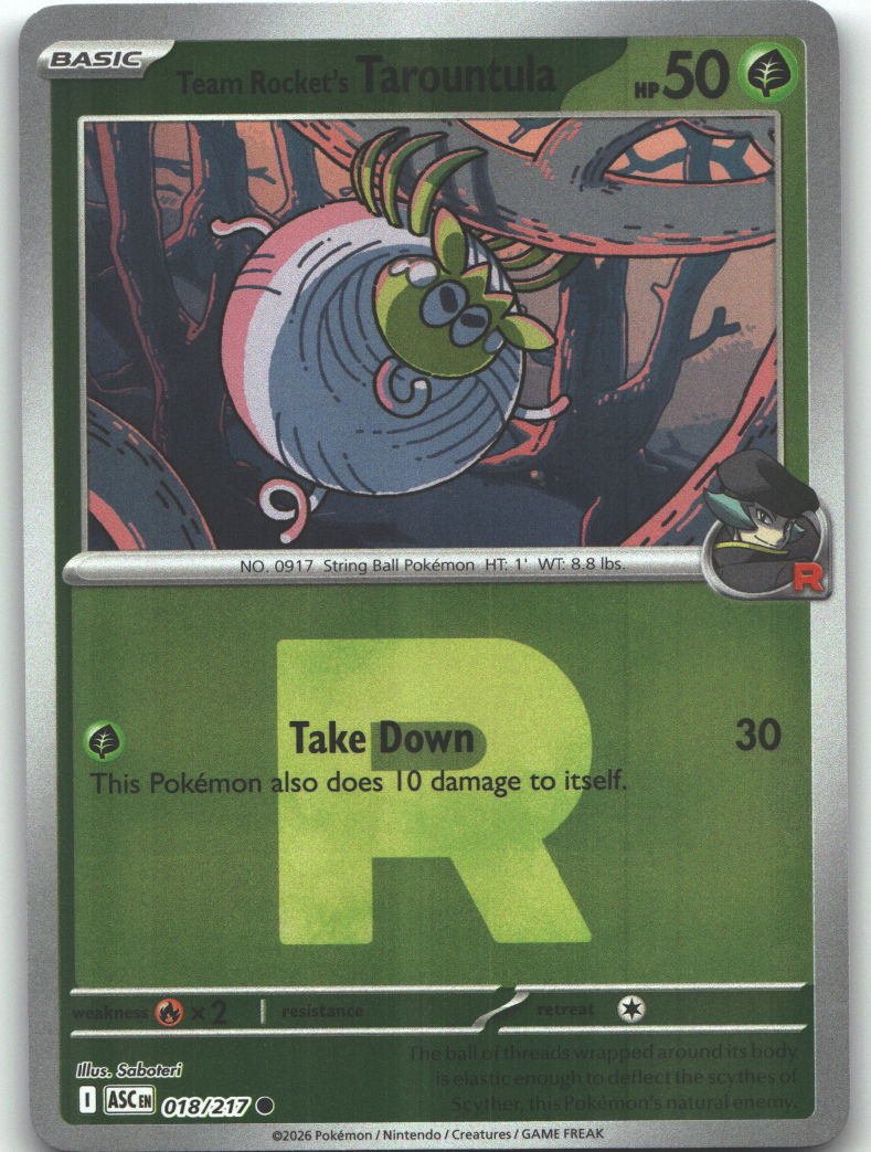 Team Rocket's Tarountula (Team Rocket)