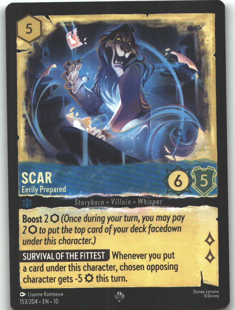 Scar - Eerily Prepared