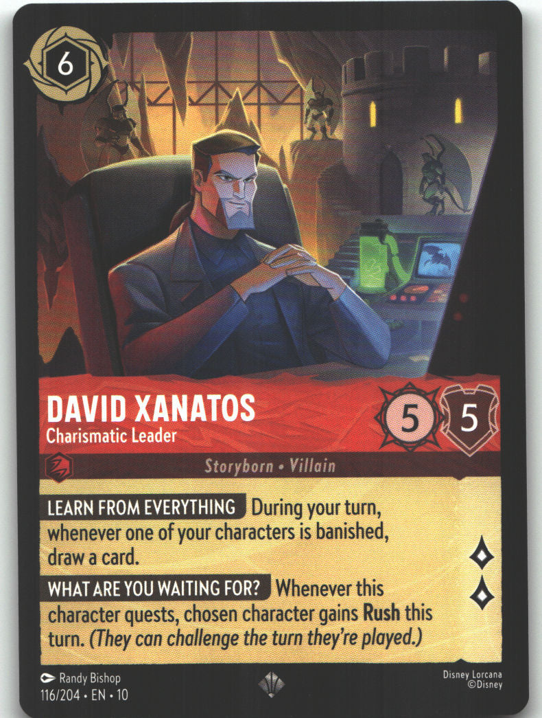 David Xanatos - Charismatic Leader