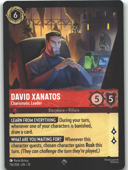 David Xanatos - Charismatic Leader