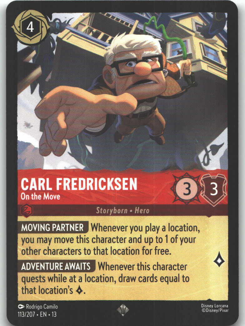Carl Fredricksen - On the Move