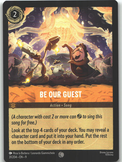 Be Our Guest