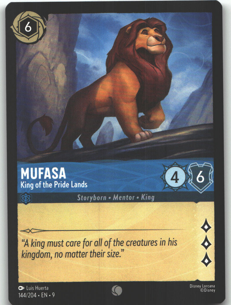 Mufasa - King of the Pride Lands
