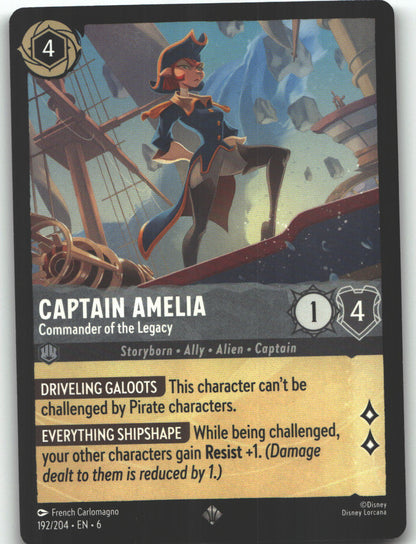 Captain Amelia - Commander of the Legacy