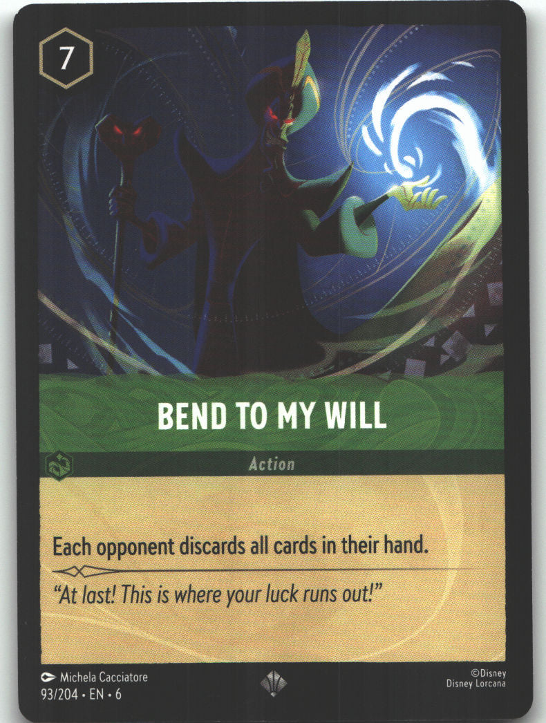 Bend to My Will