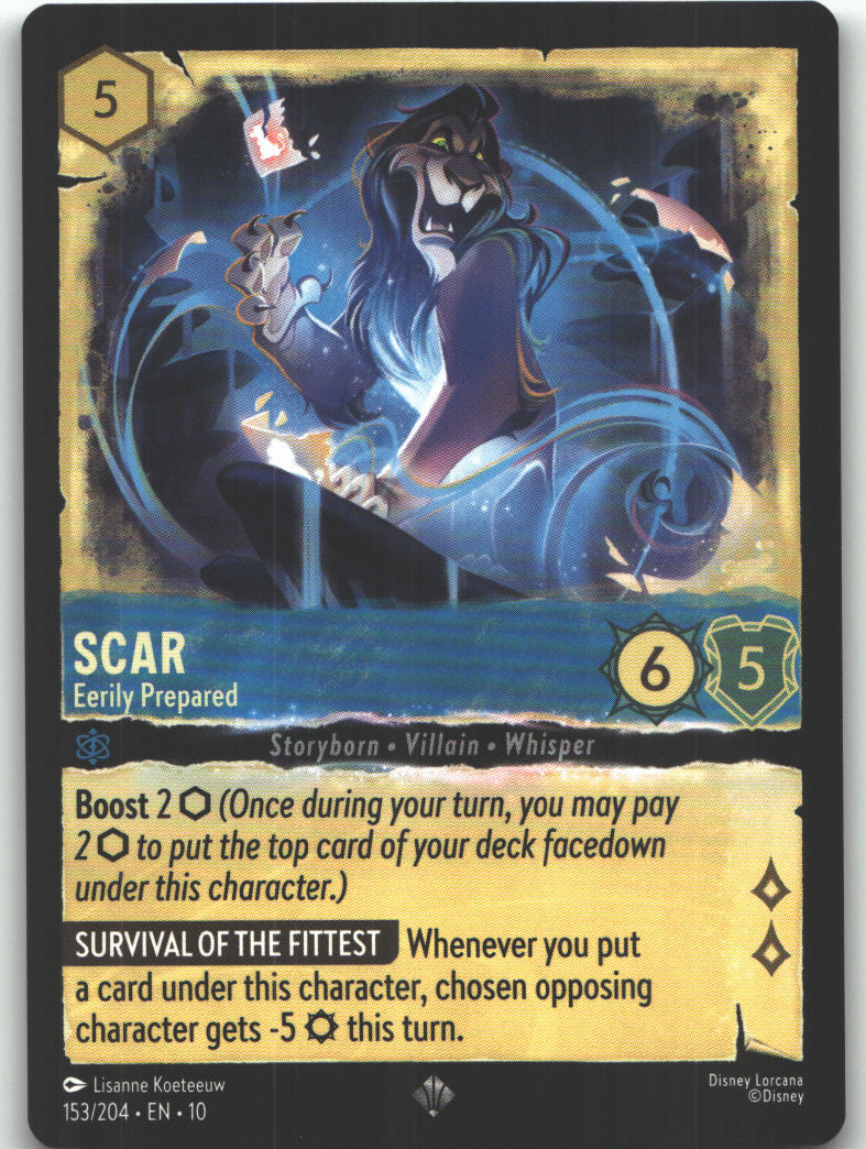 Scar - Eerily Prepared