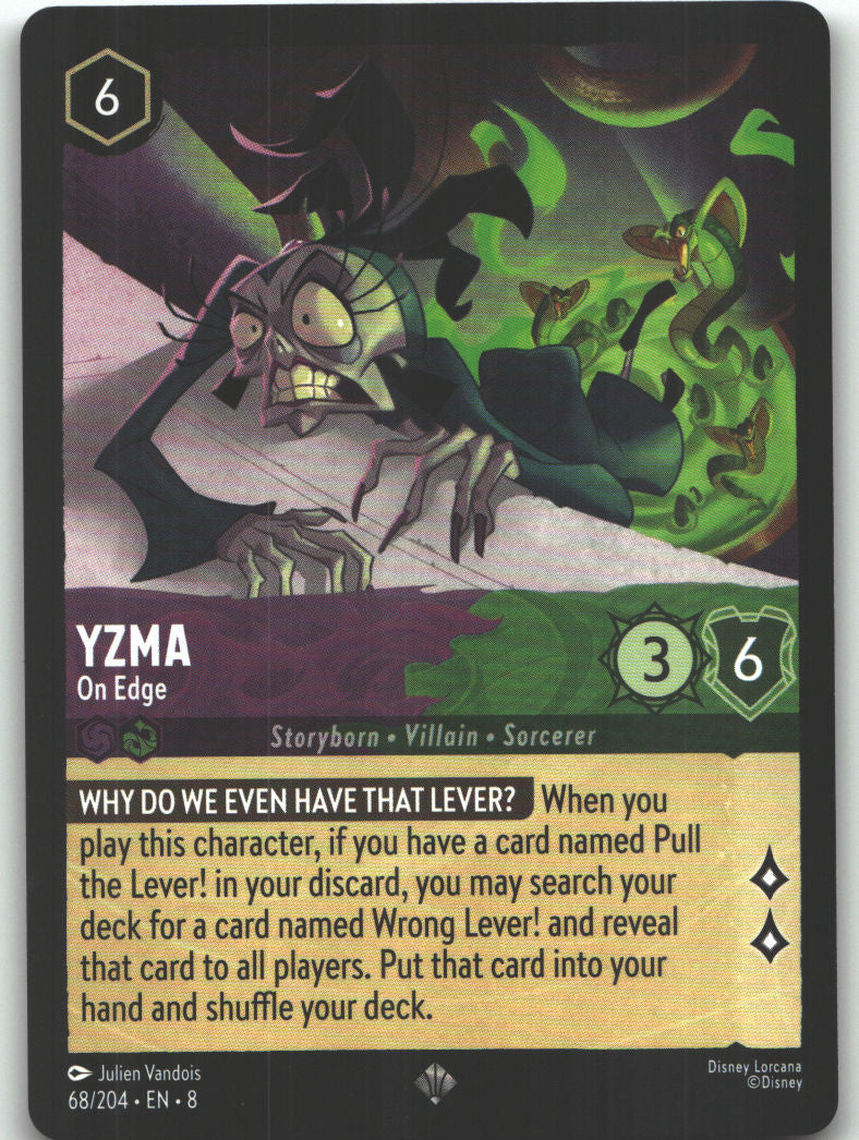 Yzma - On Edge