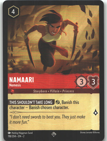 Namaari - Nemesis