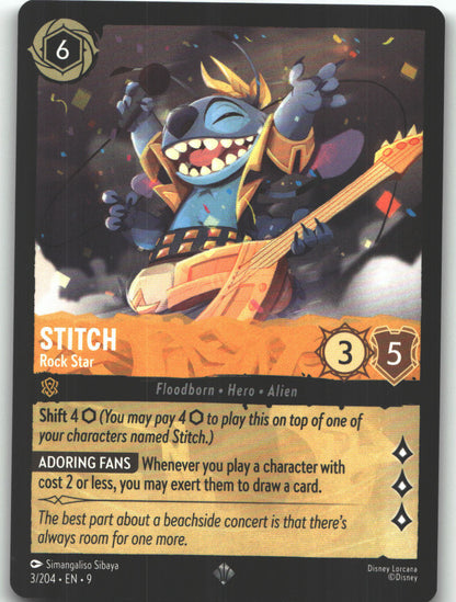 Stitch - Rock Star