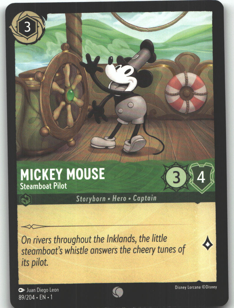 Mickey Mouse - Steamboat Pilot