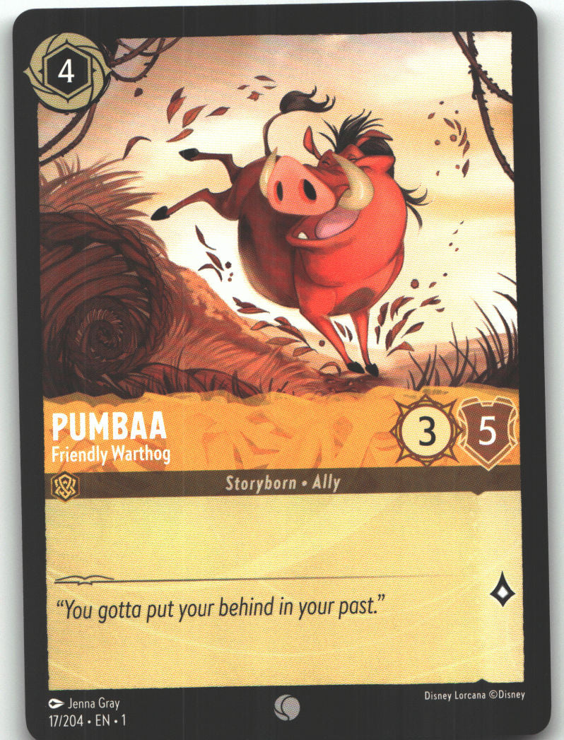 Pumbaa - Friendly Warthog