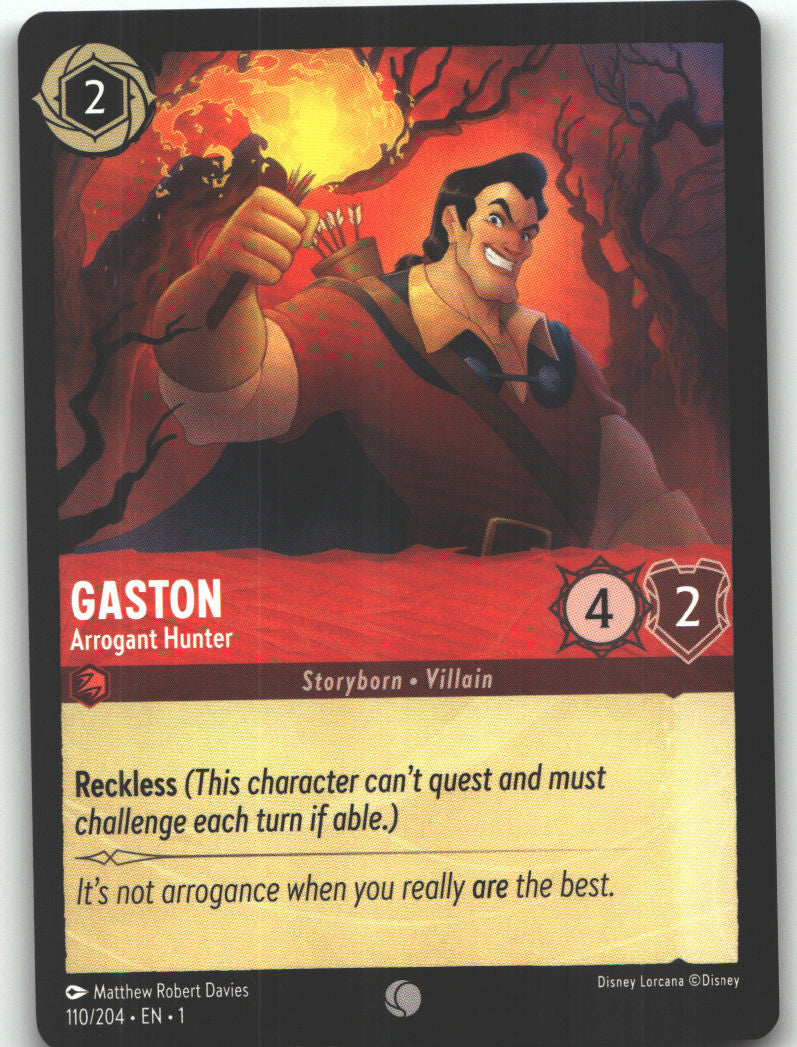 Gaston - Arrogant Hunter