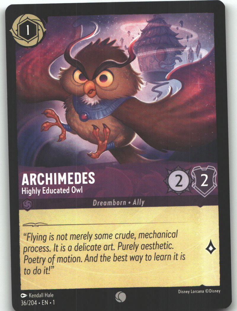 Archimedes - Highly Educated Owl