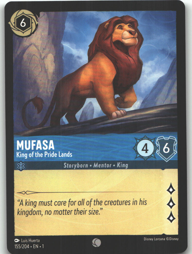 Mufasa - King of the Pride Lands