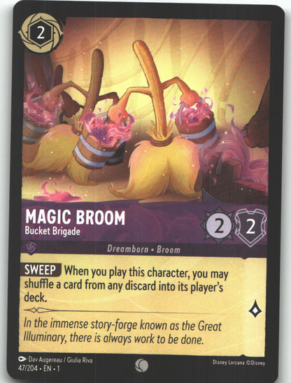 Magic Broom - Bucket Brigade