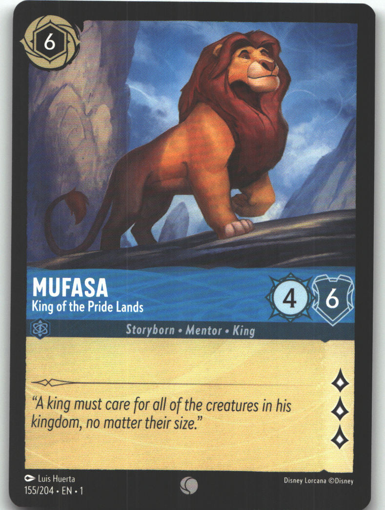 Mufasa - King of the Pride Lands