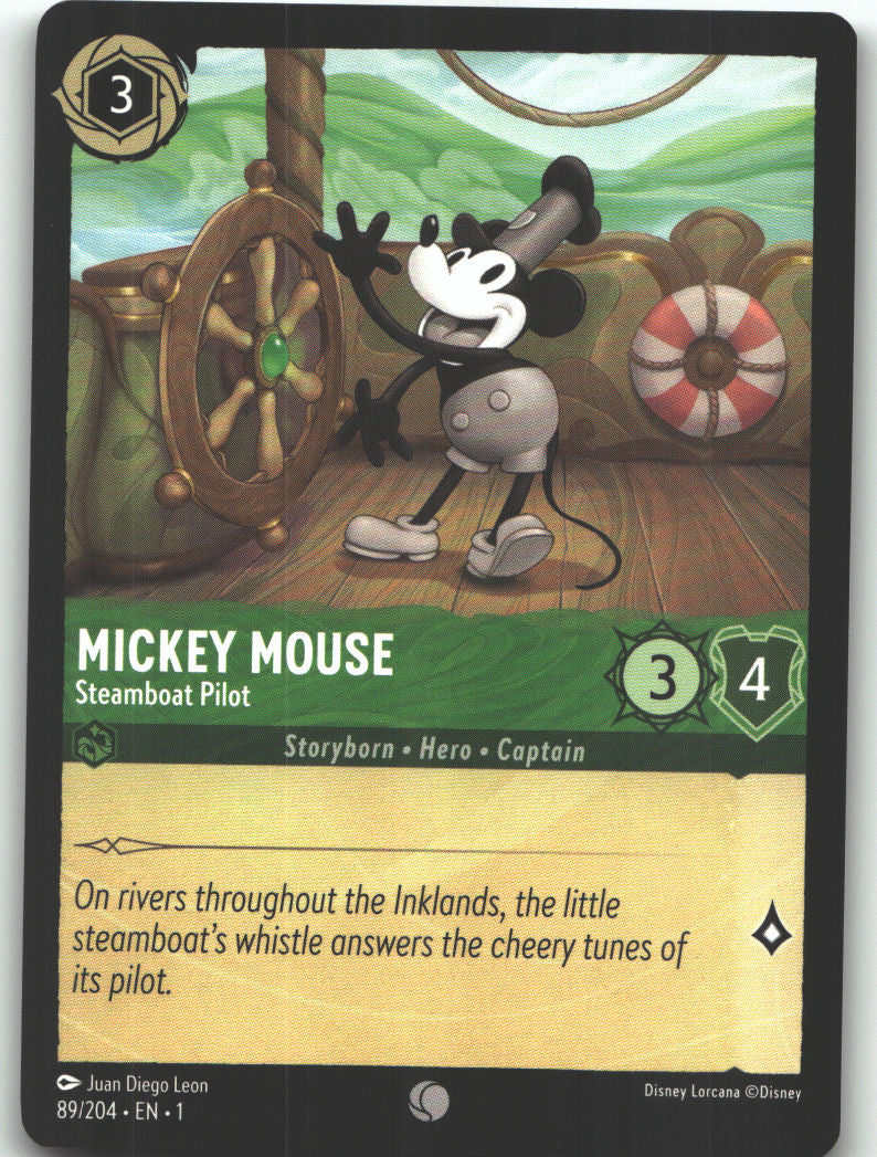 Mickey Mouse - Steamboat Pilot