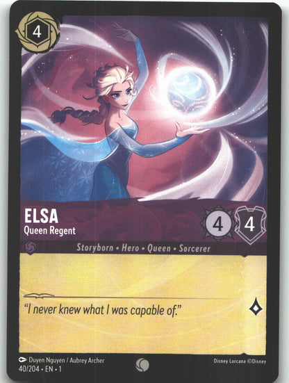 Elsa - Queen Regent