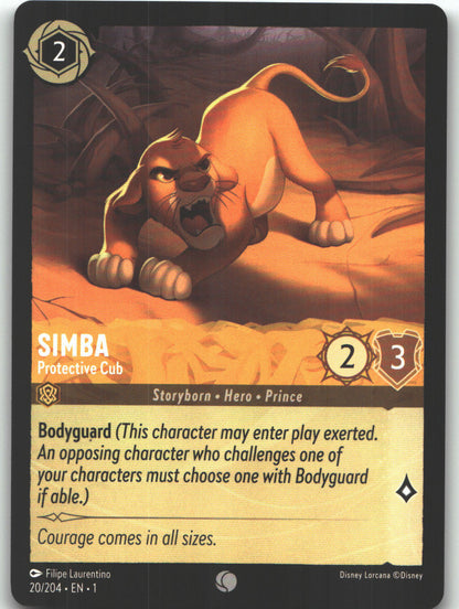 Simba - Protective Cub