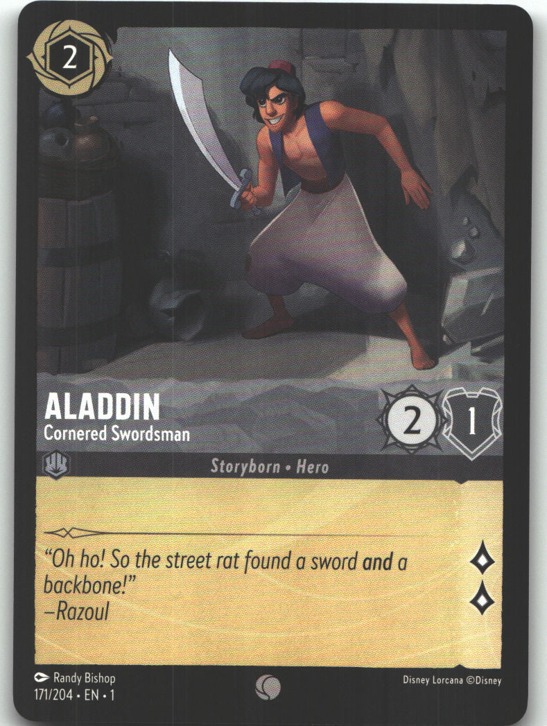 Aladdin - Cornered Swordsman