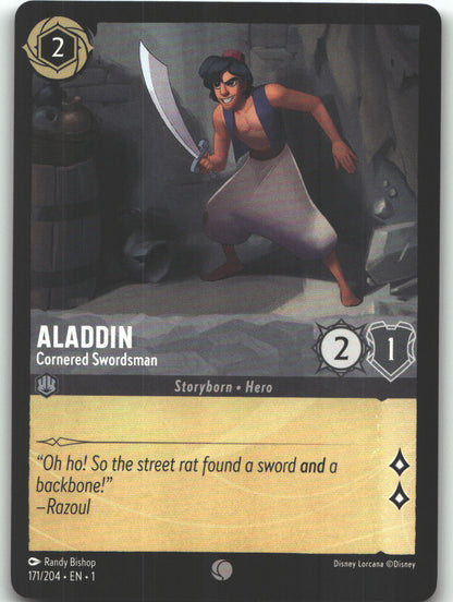 Aladdin - Cornered Swordsman