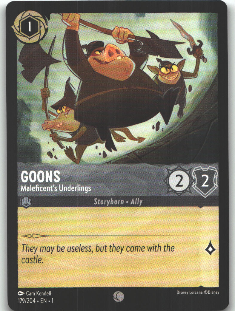 Goons - Maleficent's Underlings