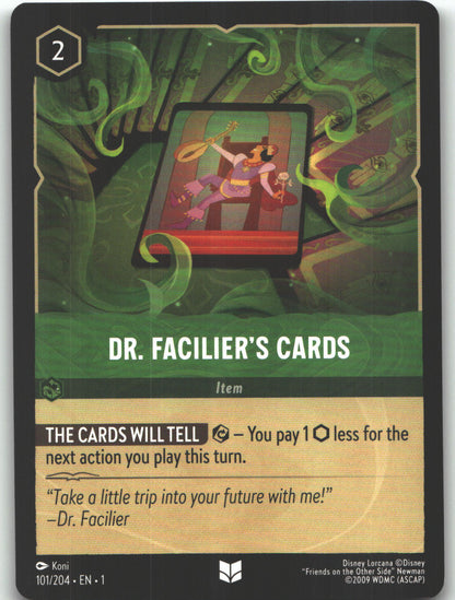 Dr. Facilier's Cards
