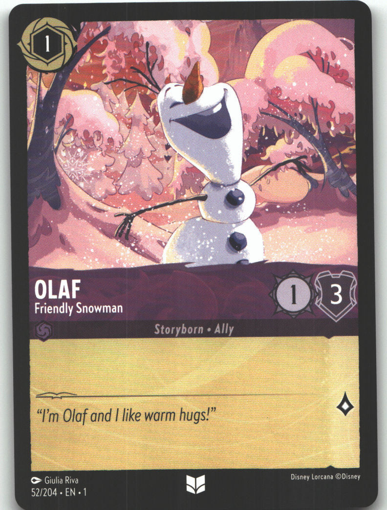 Olaf - Friendly Snowman