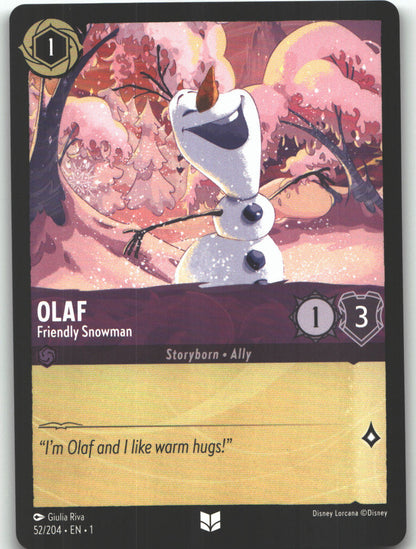 Olaf - Friendly Snowman