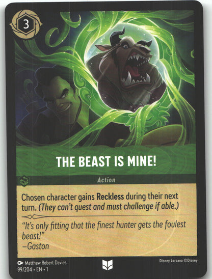 The Beast is Mine!
