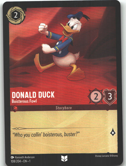 Donald Duck - Boisterous Fowl