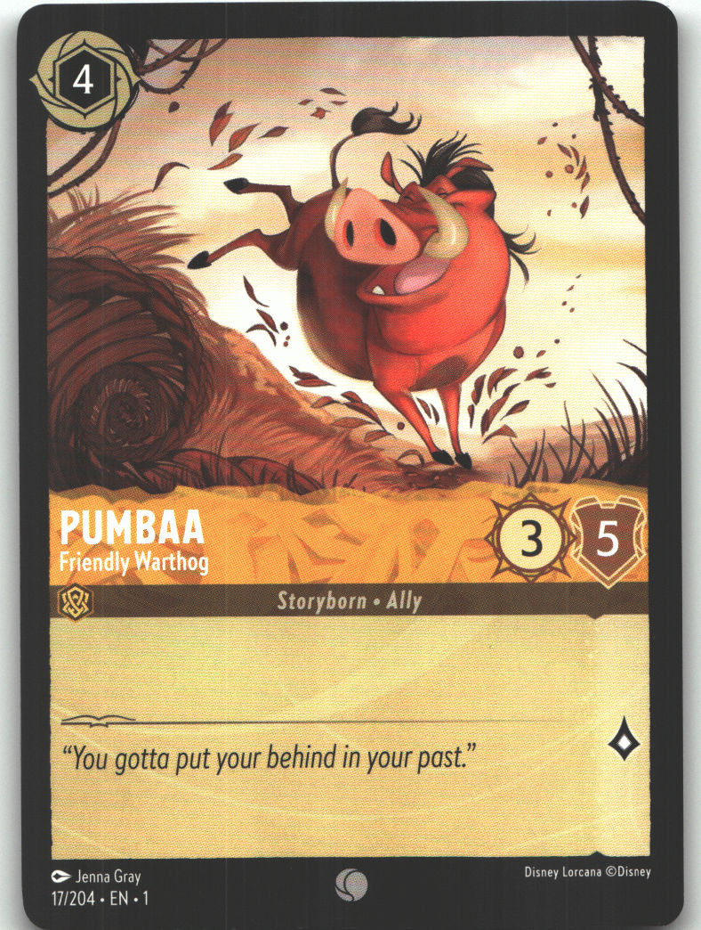 Pumbaa - Friendly Warthog