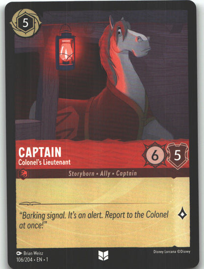 Captain - Colonel's Lieutenant