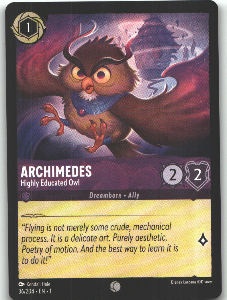 Archimedes - Highly Educated Owl