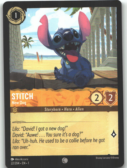 Stitch - New Dog