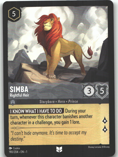 Simba - Rightful Heir