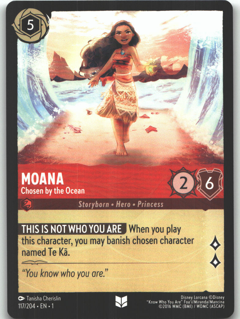 Moana - Chosen by the Ocean